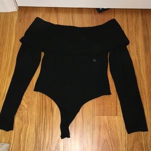 Tobi off the shoulder bodysuit